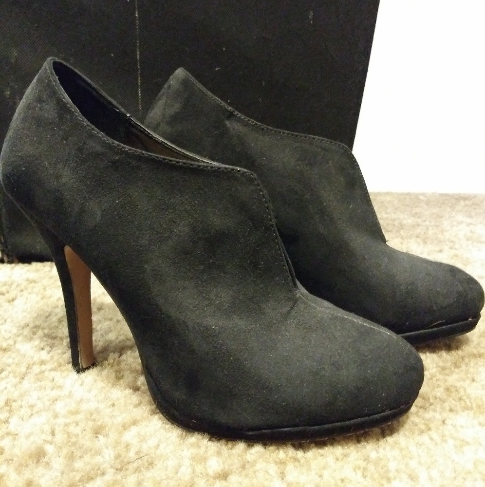 Suede Booties